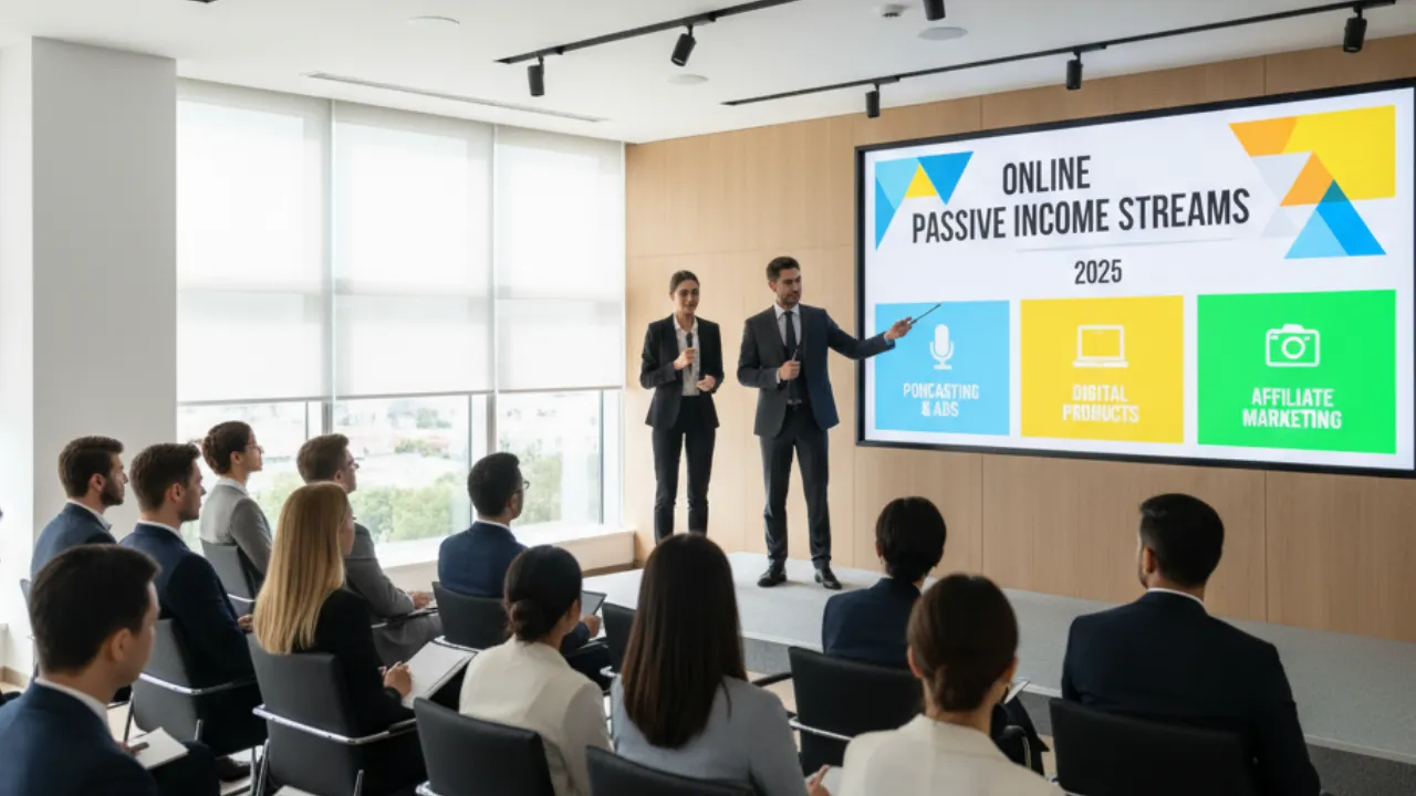 Passive income stream online 2025, earn money online, digital income ideas