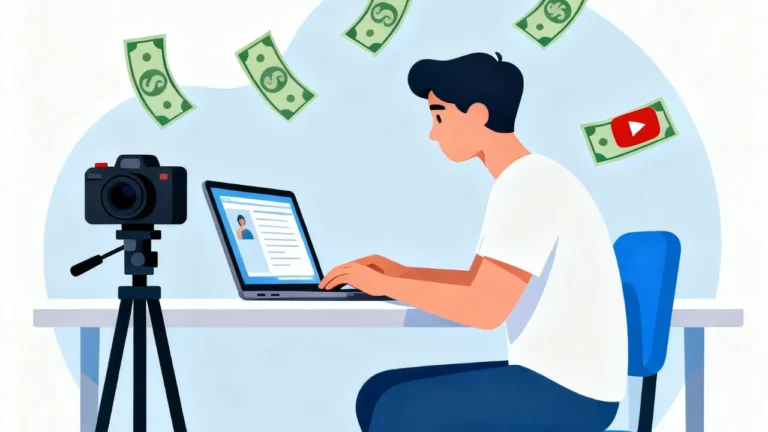 Combine blogging with YouTube for dual income 2025